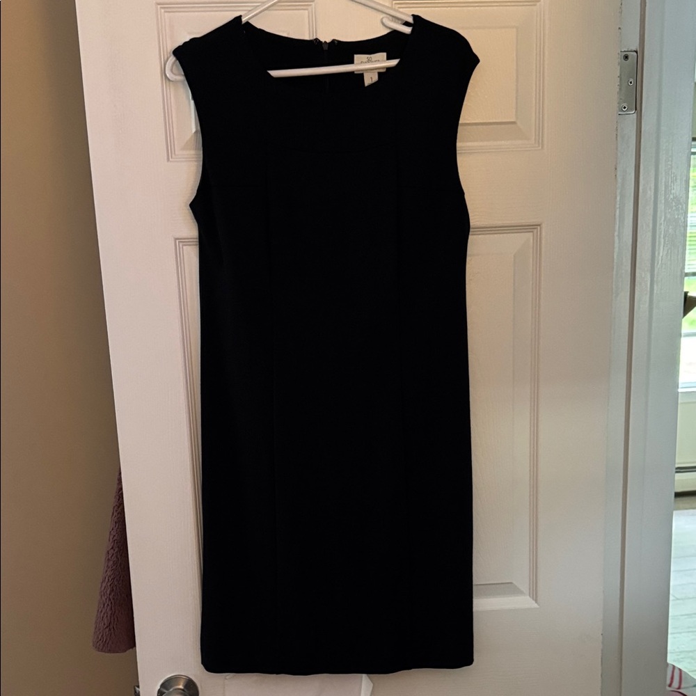 Chico's Classic Black Midi Dress